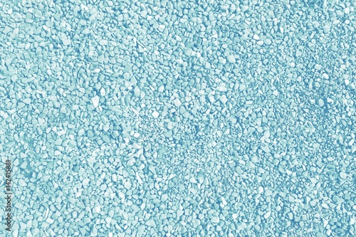 Blue macadam texture