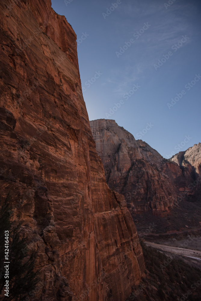 The South Wall of Angels Landing