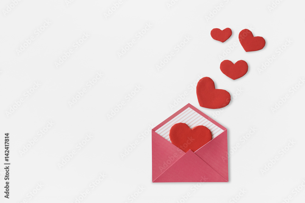 Love Letter Heart Floating Mail Correspondence Relationship Love Letter Heart Floating Mail Correspondence Relationship
