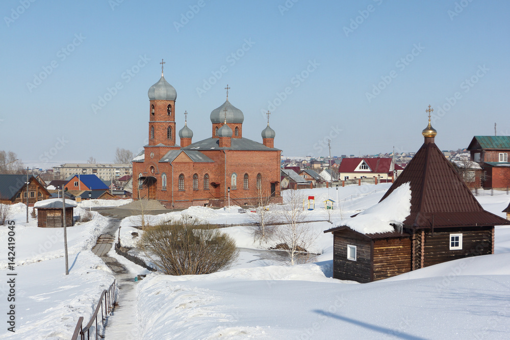 Church of St. Panteleimon the Healer, Belokurikha town, Altai, Russia