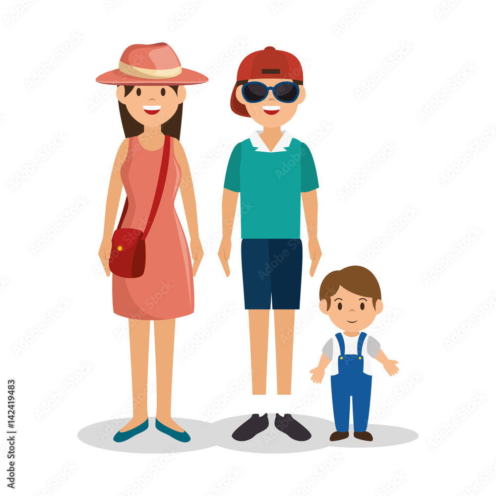 family vacations avatars icon family vacations avatars icon