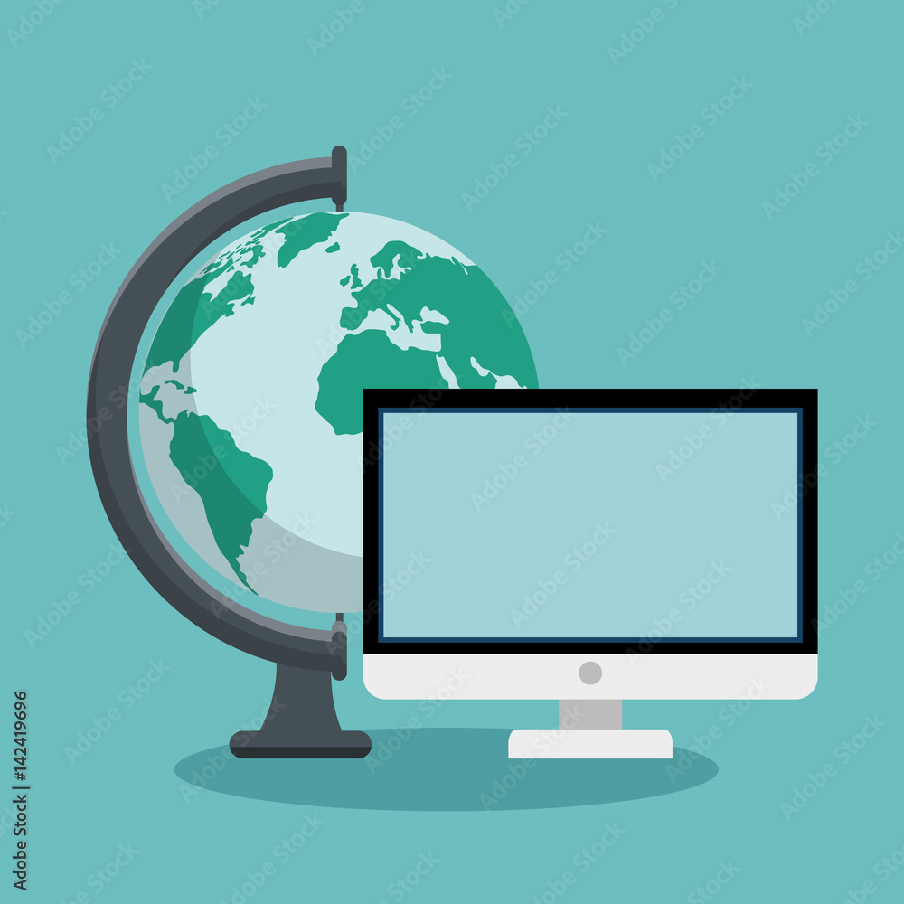 education online concept icons education online concept icons