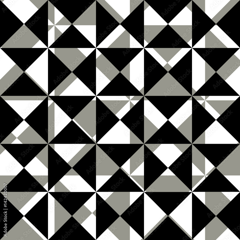 Background of monochrome geometric figures Background of monochrome geometric figures