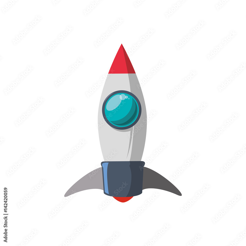 Spaceship rocket isolated icon vector illustration graphic design Spaceship rocket isolated icon vector illustration graphic design