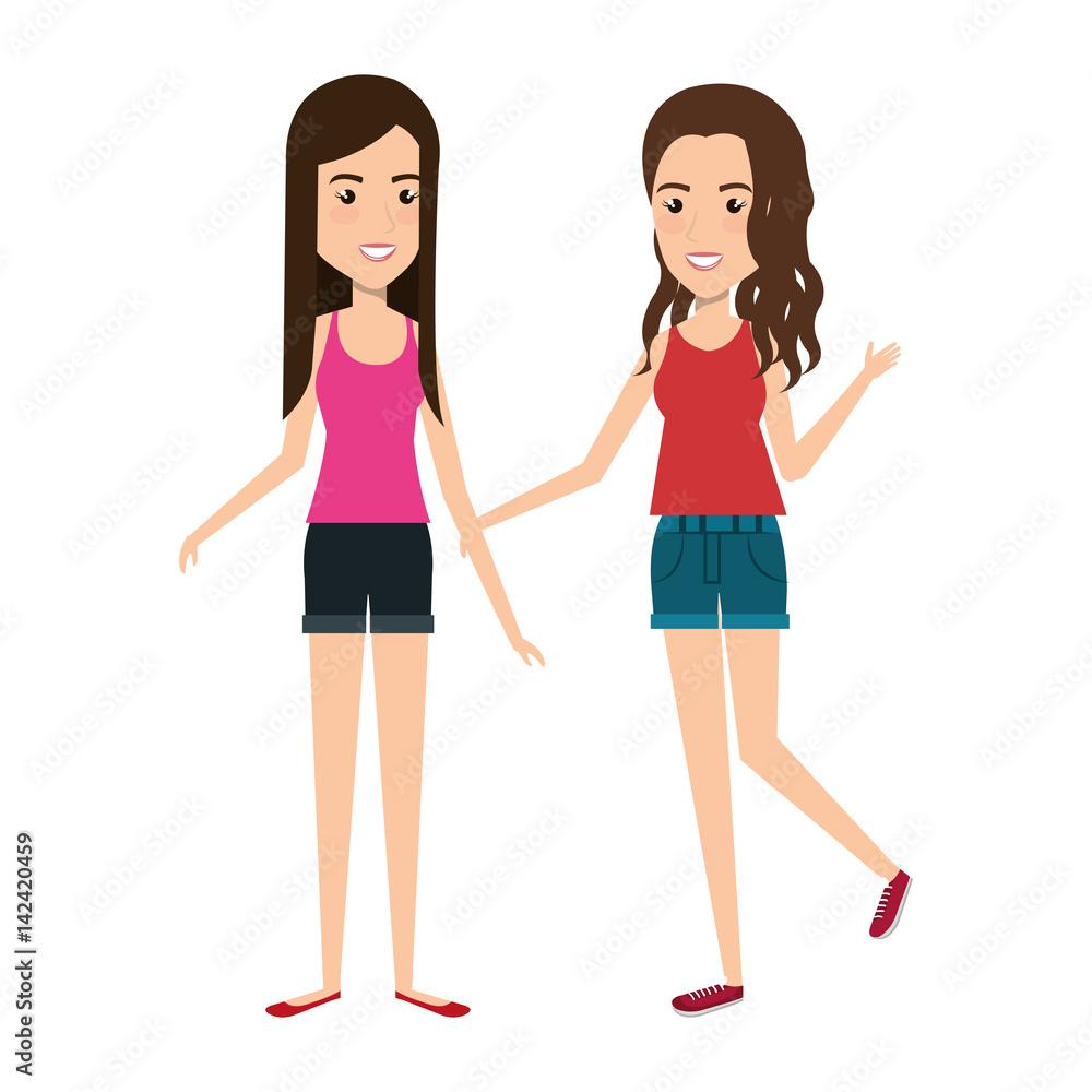 young couple avatars characters young couple avatars characters