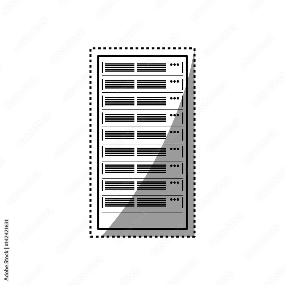 Storage database computer icon vector illustration graphic design Storage database computer icon vector illustration graphic design