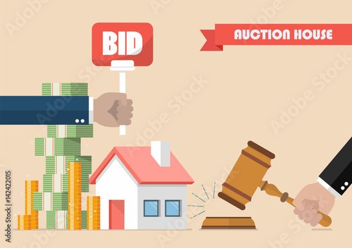 Buying selling house from auction