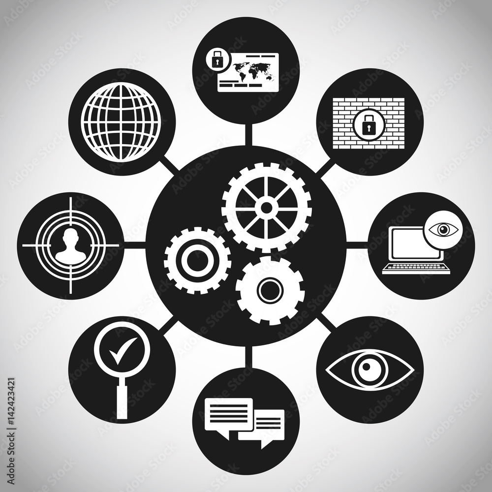 technology protection connection internet vector illustration eps 10 technology protection connection internet vector illustration eps 10