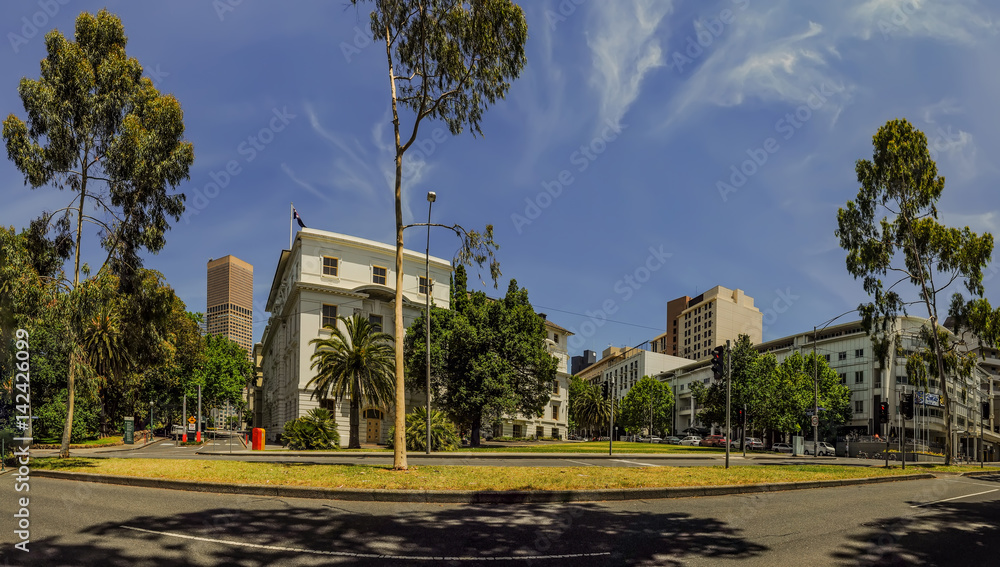 Naklejka premium Melbourne.