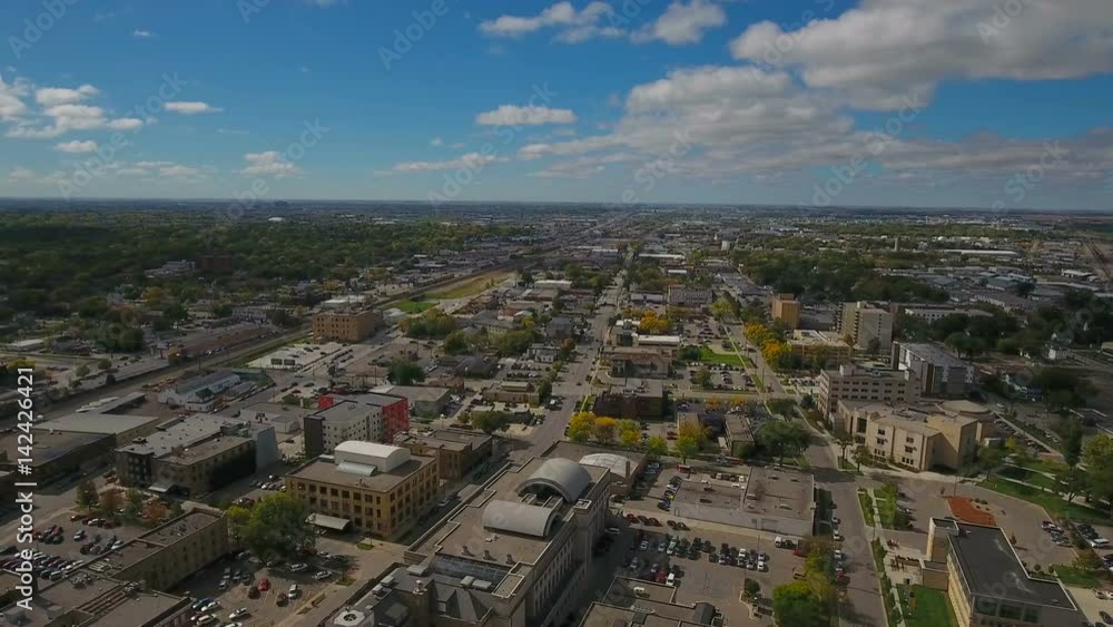 Aerial North Dakota Fargo September 2016 4K Aerial North Dakota Fargo September 2016 4K