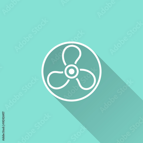 Fan - vector icon.