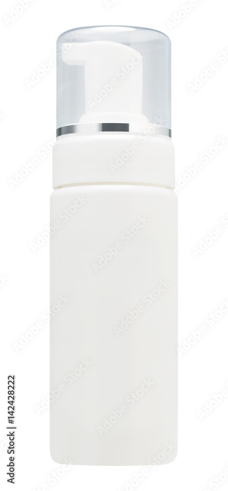 beauty cream or lotion bottle isolated on white background beauty cream or lotion bottle isolated on white background