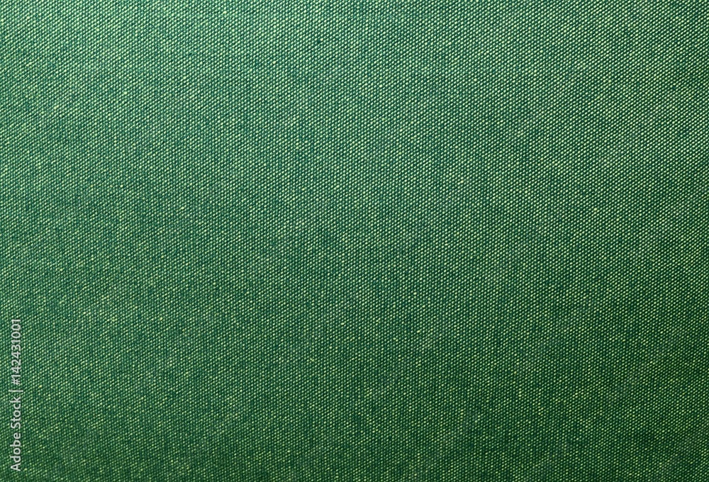 Fototapeta premium Close Up Background Pattern of Green Denim Texture