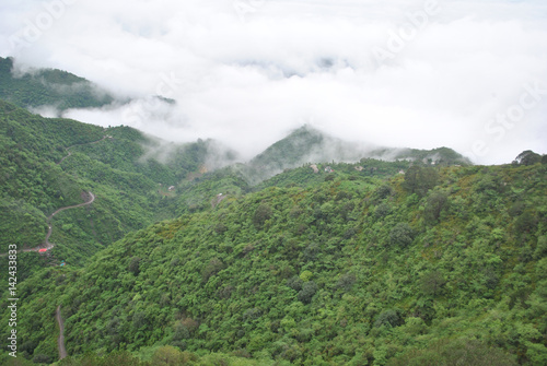 Beautiful nature and cloud