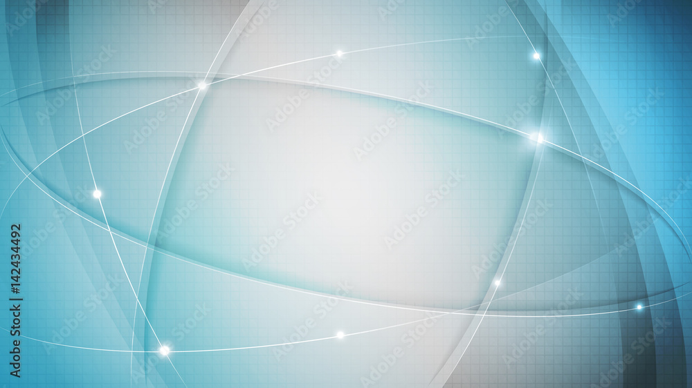 Naklejka premium Abstract vector background, banner or wallpaper with glitter.