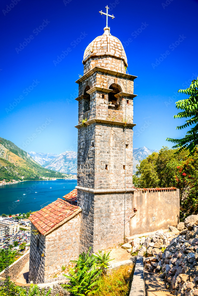 Fototapeta premium Kotor, Montenegro, Adriatic Sea