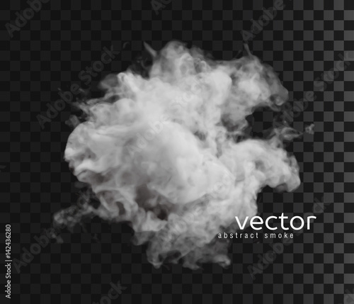 Vector illustration of smoke.