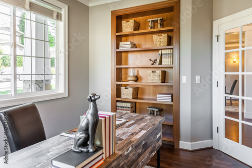 staged contemporary office