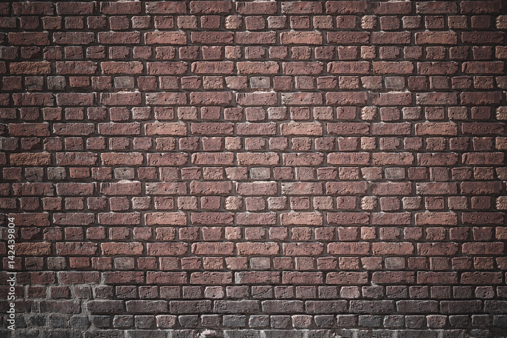 red old brick stone wall background