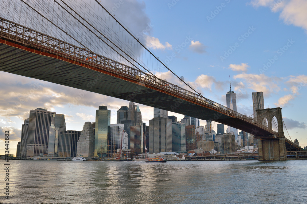 Fototapeta Brooklyn Bridge.