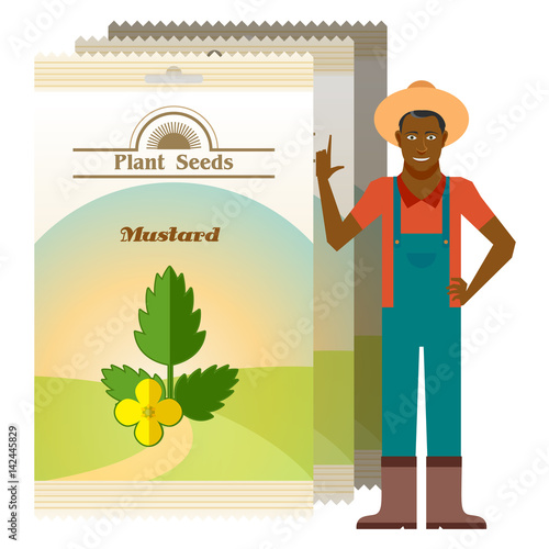 Pack of Mustard seeds icon
