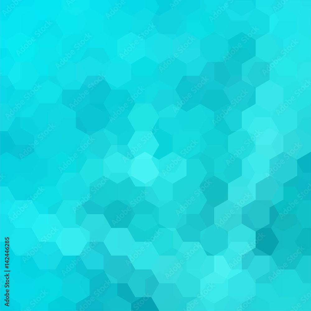 Background made of blue hexagons. Square composition with geometric shapes. Eps 10 Background made of blue hexagons. Square composition with geometric shapes. Eps 10
