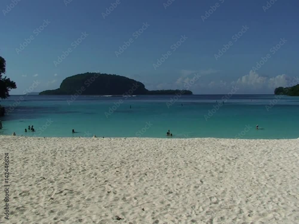 Tropical Beach in the south pacific Tropical Beach in the south pacific