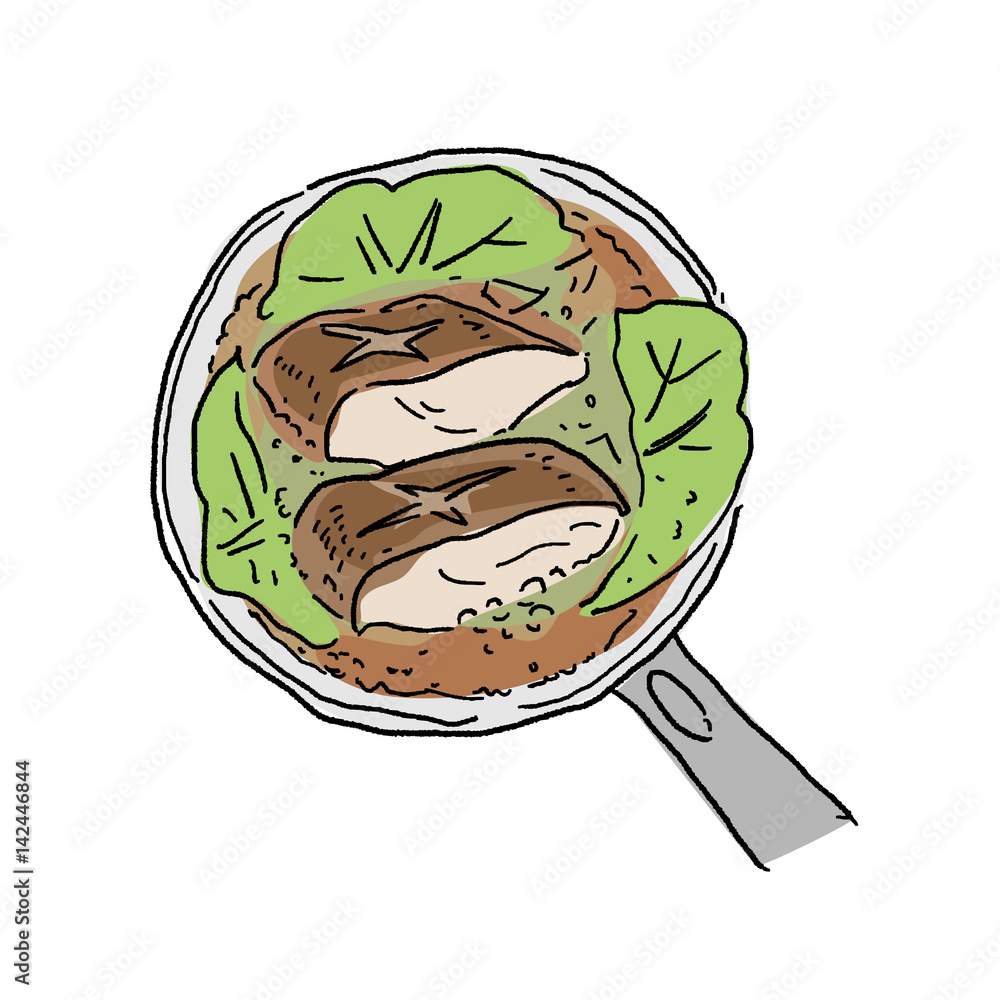 カレイの煮物 イラスト Stock Vector Adobe Stock カレイの煮物 イラスト Stock Vector Adobe Stock
