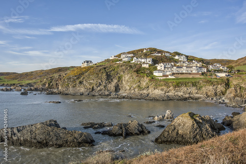 Morte Bay in North Devon in England