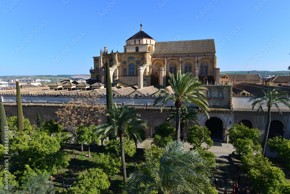 Luftansicht Mezquita-Catedral de Córdoba