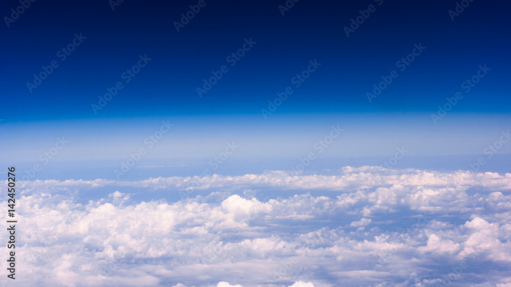 cloudscape background view from airplane Windows cloudscape background view from airplane Windows