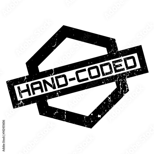Hand-Coded rubber stamp. Grunge design with dust scratches. Effects can be easily removed for a clean, crisp look. Color is easily changed.
