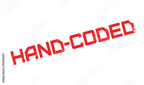 Hand-Coded rubber stamp. Grunge design with dust scratches. Effects can be easily removed for a clean, crisp look. Color is easily changed.