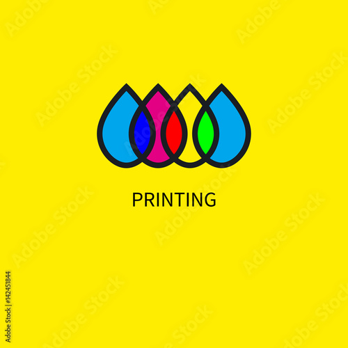 Logo printing house