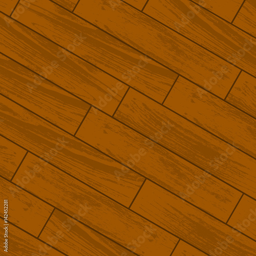 Orange wooden laminate