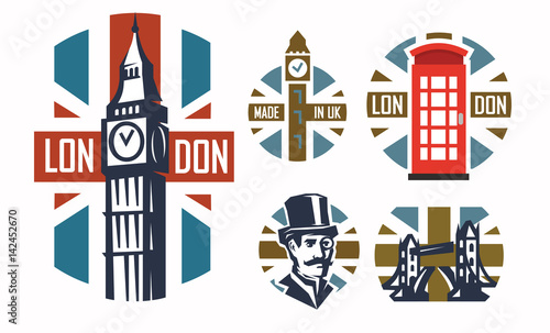 london flat illustration