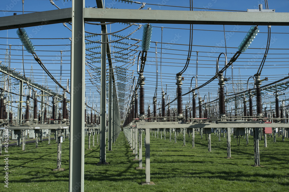 Fototapeta premium Transformer station