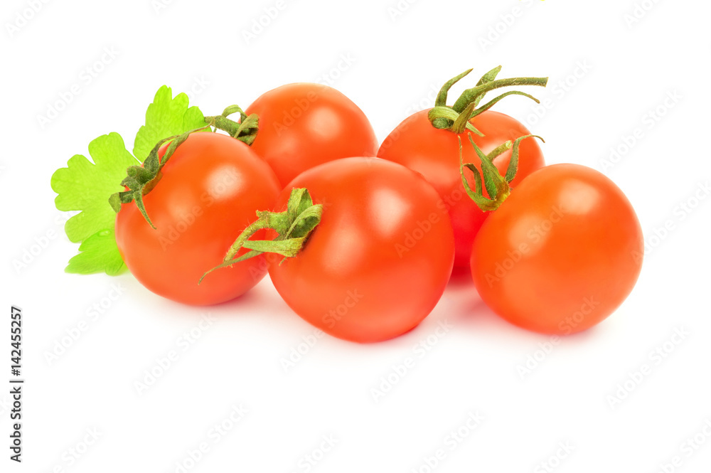 Cherry isolated on a white background cutout Cherry isolated on a white background cutout