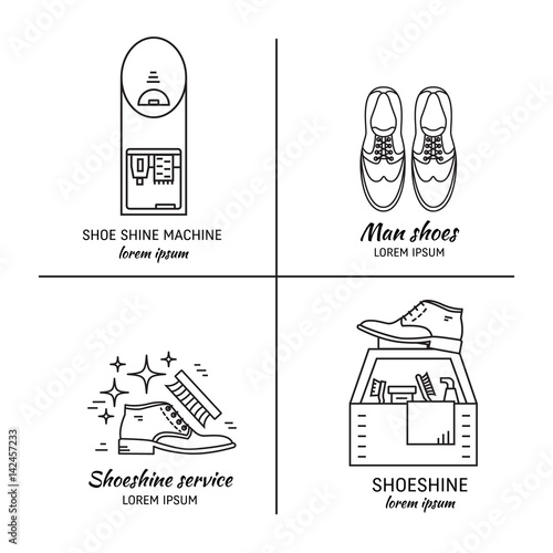 Shoeshine logo design