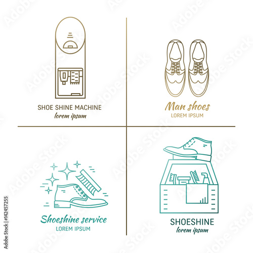 Shoeshine logo design