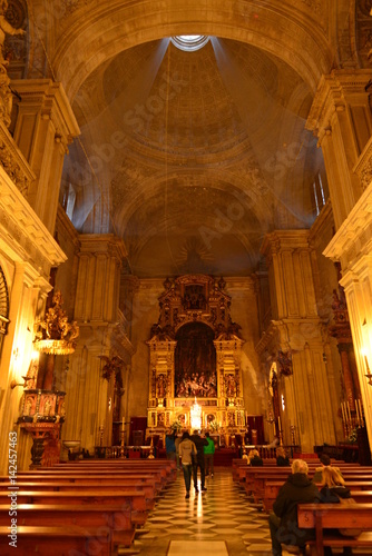 Innenraum der Kirche Kathedrale Sevilla   Parroquia del Sagrario