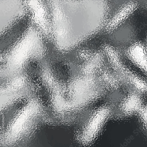 Vector liquid metal texture. Gray mercury metallic background. Abstract wallpaper
