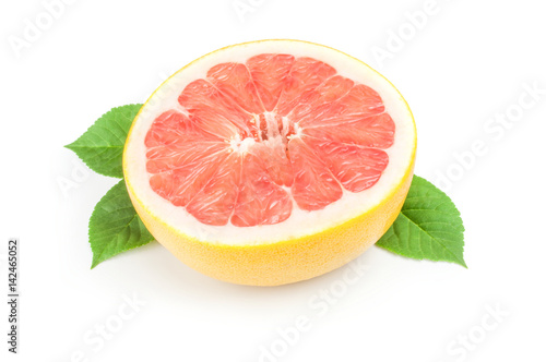 Pomelo isolated on a white background cutout