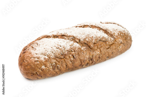 Bakery product isolated on a white cutout