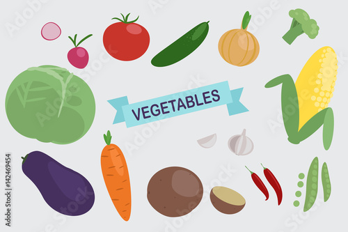 Flat vegetables pack