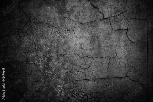 concrete wall black, gloomy...
