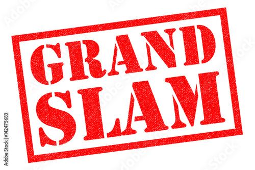 GRAND SLAM Rubber Stamp