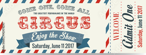 Circus Ticket