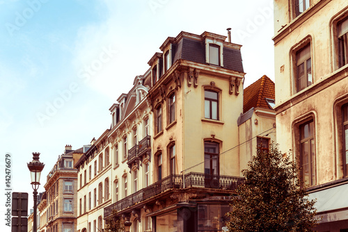 Cityscape in Brussels Europe - landmark of Brussels