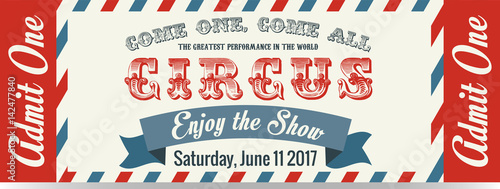 Circus ticket